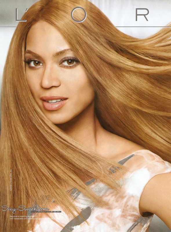 According to Deggans Beyonc's skin is lighter in the Elle ad than the 